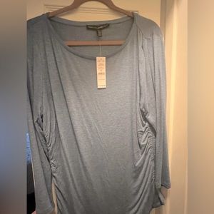 Blue top never worn. WhiteHouseBlackMarket size XL
